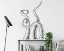 Kraken Octopus Sea Ocean Wall Decal for Bedroom or Bathroom